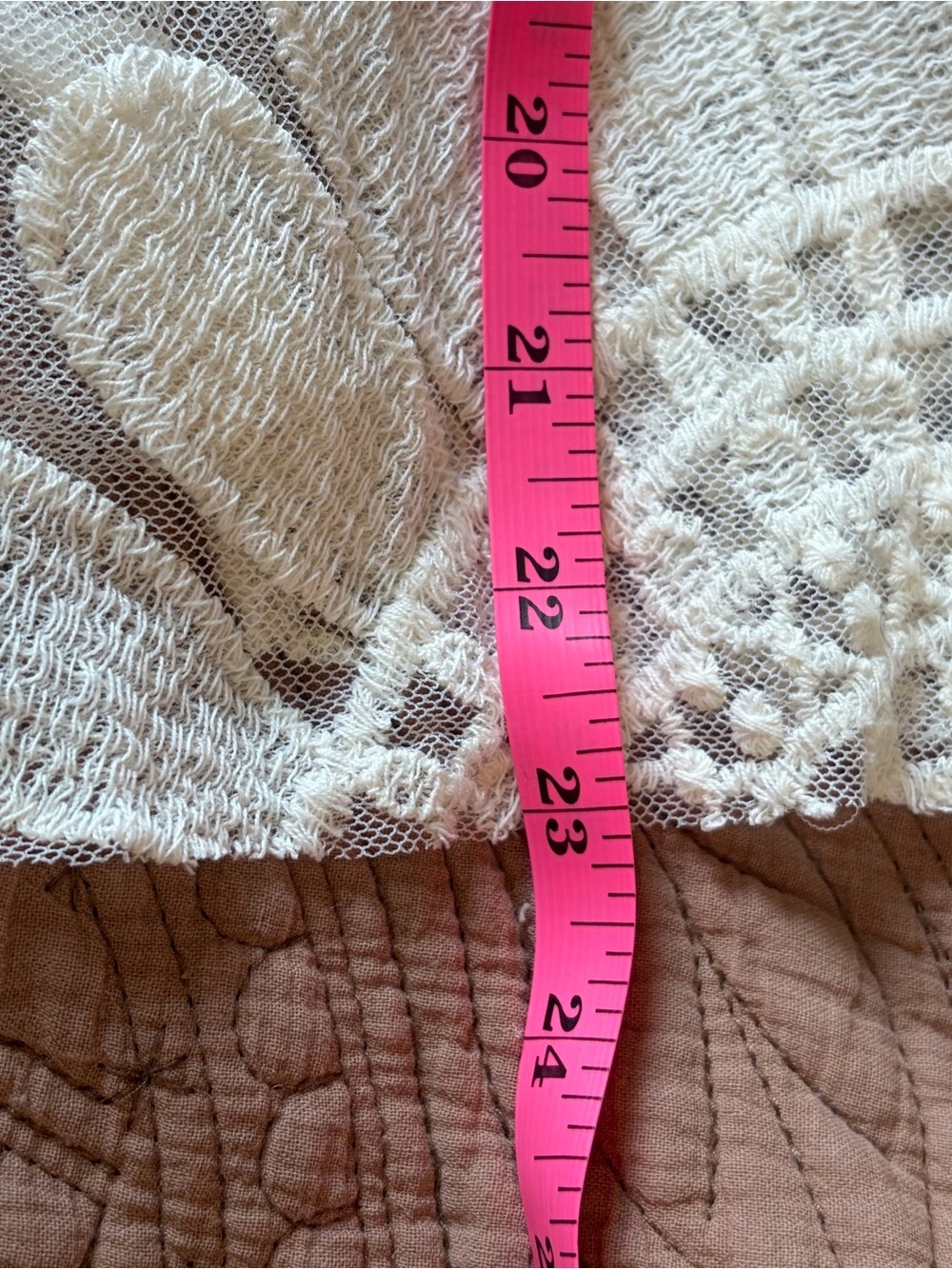 Reworked 1-of-1 Sheer Lace Kimono Eagle Graphic Patch Boho Cardigan - Picture 5 of 5